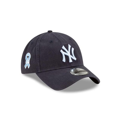 Blue New York Yankees Hat - New Era MLB Father's Day 9TWENTY Adjustable Caps USA6793218